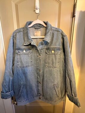 ASOS Light Blue Oversized Denim Jacket